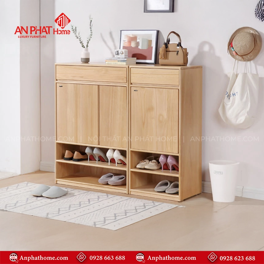 Tủ giày dép gia đình đẹp mắt, sang trọng T-5489 18 Tủ giày thông minh nhỏ gọn