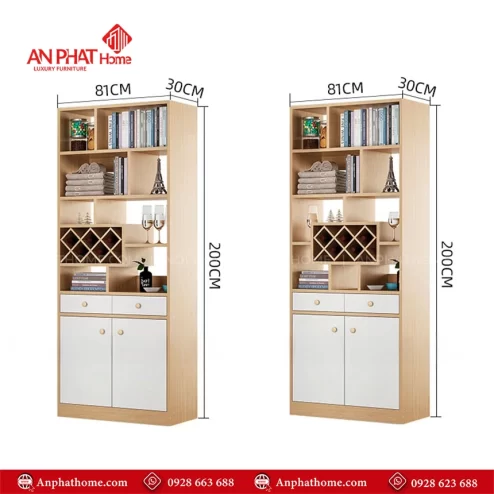 Mẫu tủ giày kết hợp để đồ