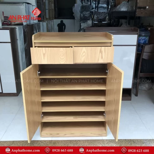 Mẫu tủ giày đẹp hiện đại