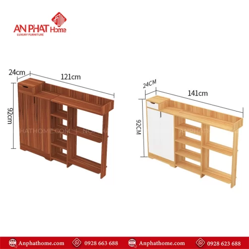 Mẫu kệ giày thông minh tiết kiệm diện tích