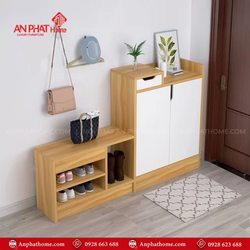 Tủ giày gỗ đa năng hiện đại T-5499 An Phát Home
