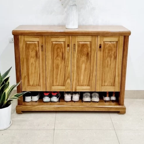 Tủ giày gỗ tự nhiên hiện đại T-5522 An Phát Home