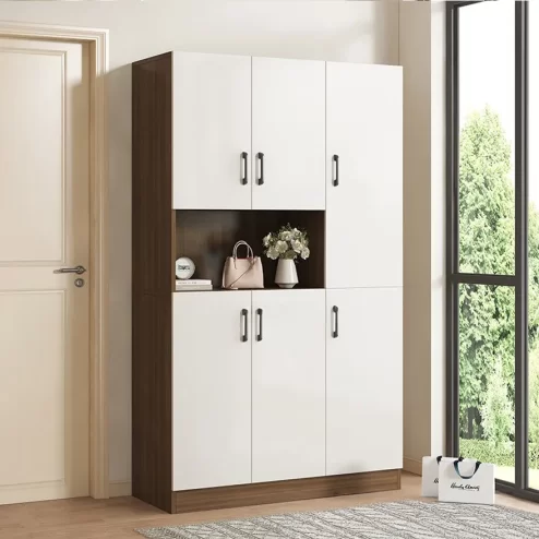 Tủ giày kết hợp để đồ đẹp T-5515 An Phát Home