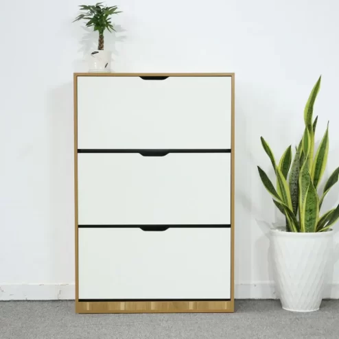 Tủ giày nhỏ gọn bằng gỗ đẹp T-5507 An Phát Home