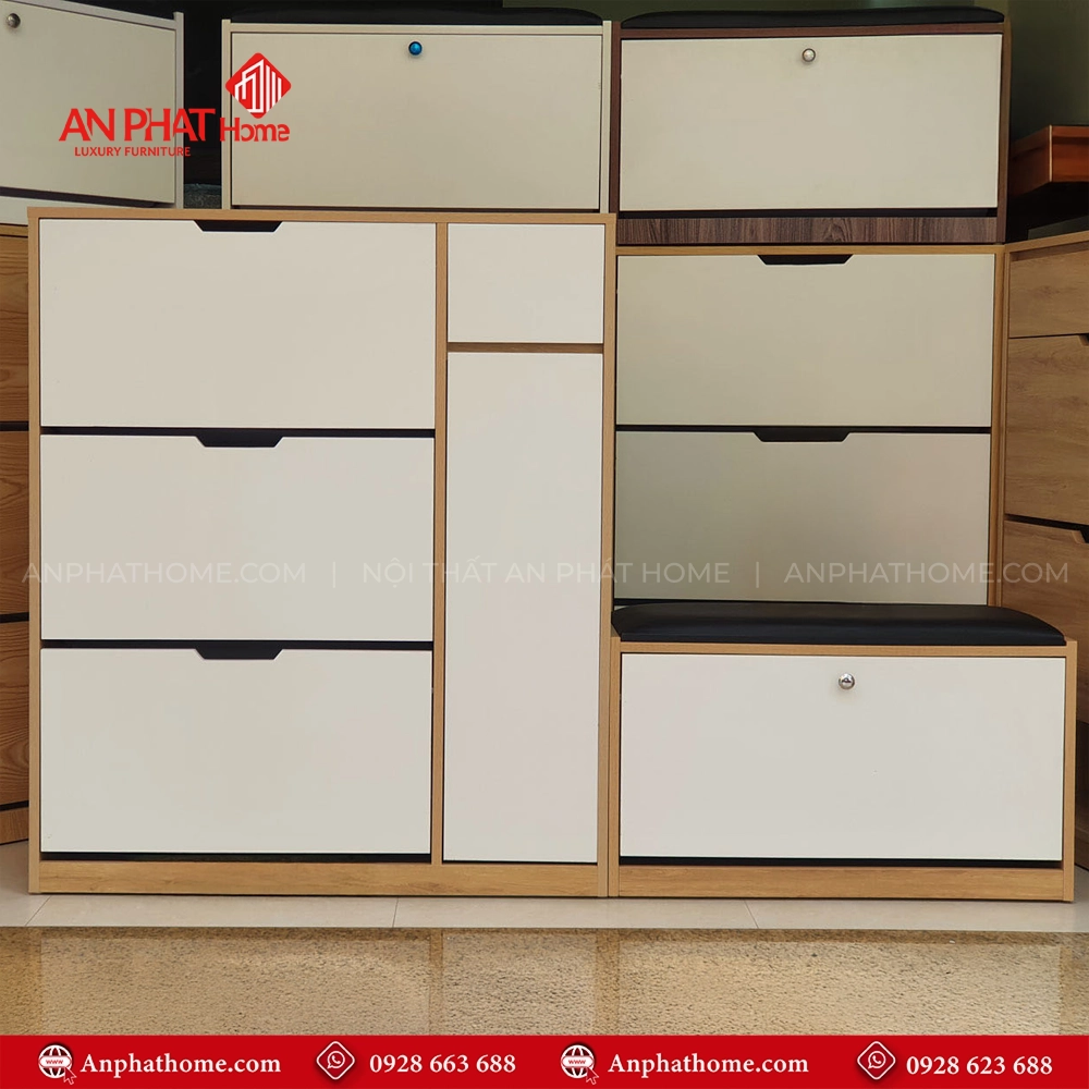 Tủ giày nhỏ gọn hiện đại T-5509 8 Mẫu tủ giày đẹp hiện đại nhỏ gọn