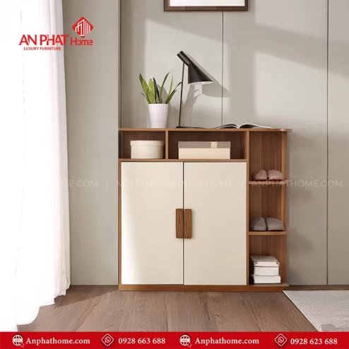 Tủ giày thiết kế hiện đại bằng gỗ MDF T-5488 An Phát Home
