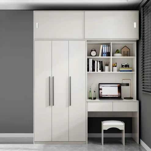 Tủ quần áo 3 cánh mở bằng gỗ TA-642 An Phát Home