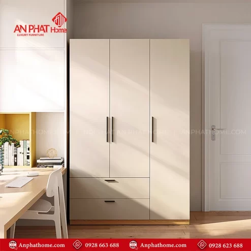 Tủ quần áo bằng gỗ đẹp TA-647 An Phát Home