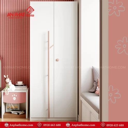 Mẫu tủ quần áo trong phòng ngủ trẻ em