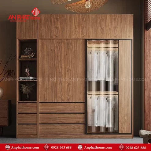 Thiết kế tủ quần áo cho phòng ngủ nhỏ