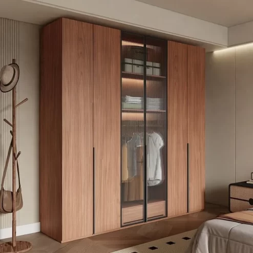 Tủ quần áo cánh kính đơn giản mà đẹp TA-660 An Phát Home