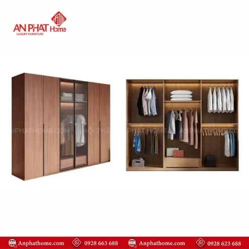 Mẫu tủ quần áo trong phòng ngủ