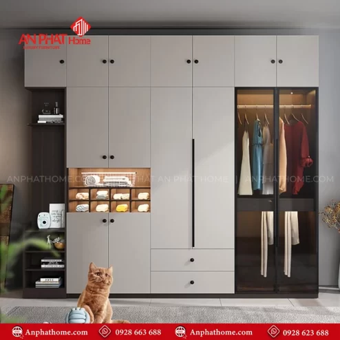 Tủ quần áo gỗ MDF