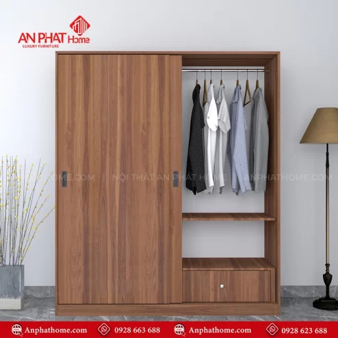 Mẫu tủ quần áo trong phòng ngủ hiện đại