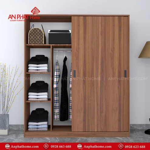 Thiết kế tủ quần áo cho phòng ngủ nhỏ