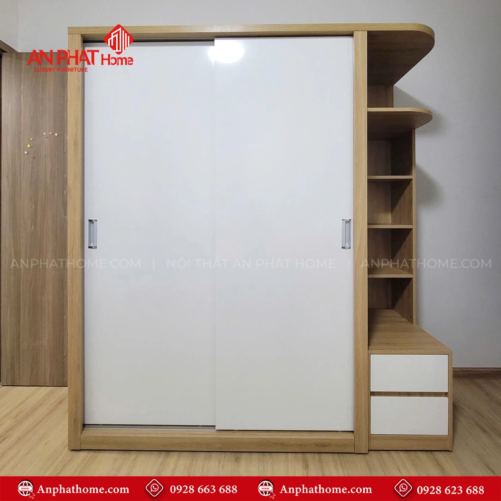 Tủ quần áo cánh lùa hiện đại TA-619 7 Tủ quần áo cánh lùa hiện đại TA-619 An Phát Home