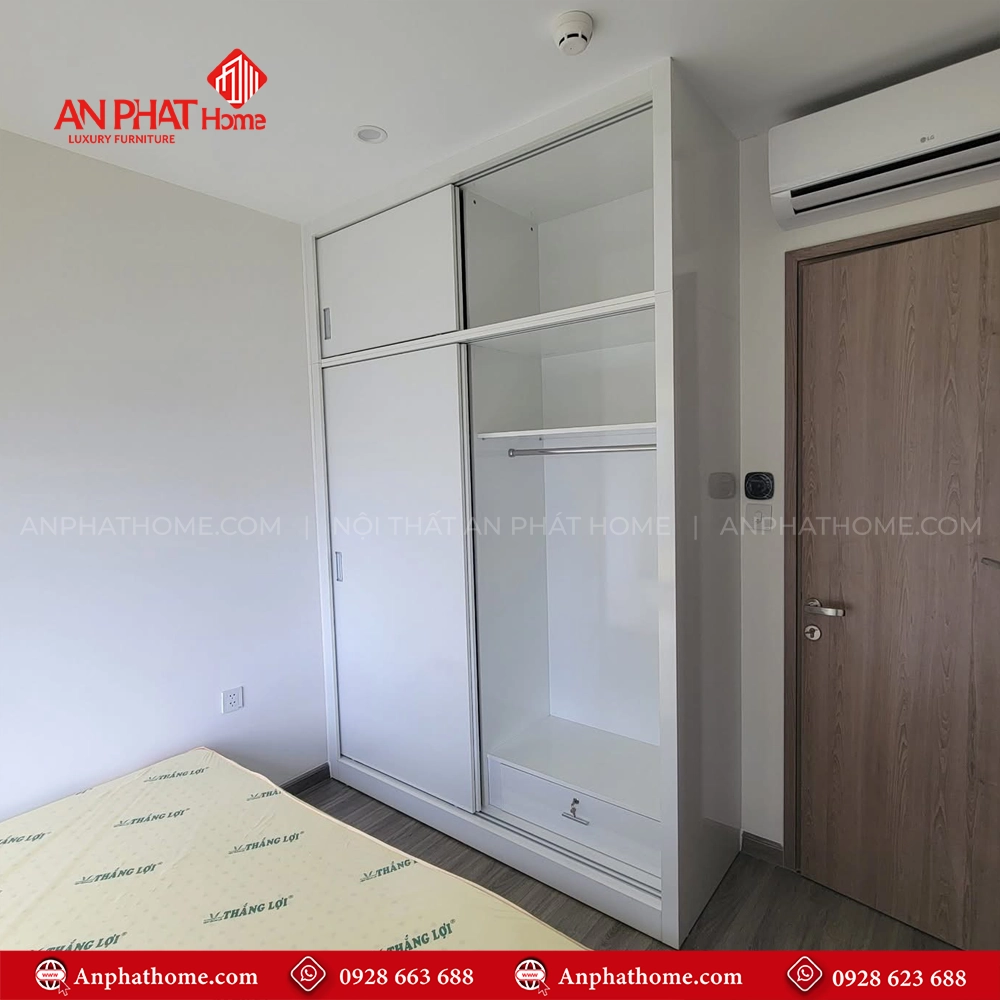 Tủ quần áo cánh lùa nhiều mẫu TA-624 18 Mẫu tủ quần áo trong phòng ngủ hiện đại