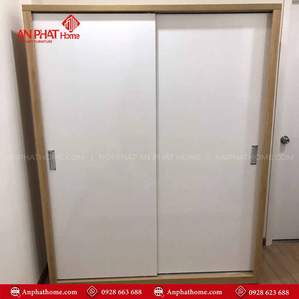 Tủ quần áo cánh lùa nhiều mẫu TA-624 21 Mẫu tủ quần áo cánh lùa 2 cánh