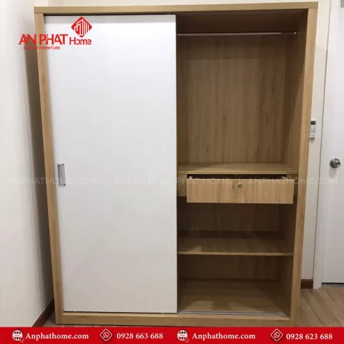 Mẫu tủ quần áo trong phòng ngủ hiện đại