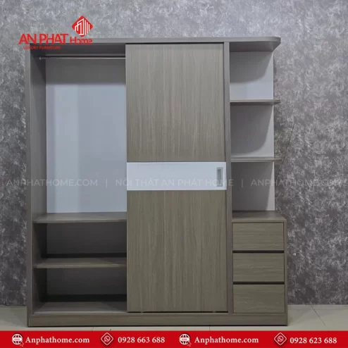 Mẫu tủ quần áo thông minh tiết kiệm diện tích