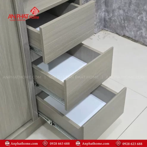 Tu quan ao cua lua bang go MDF TA 672 7