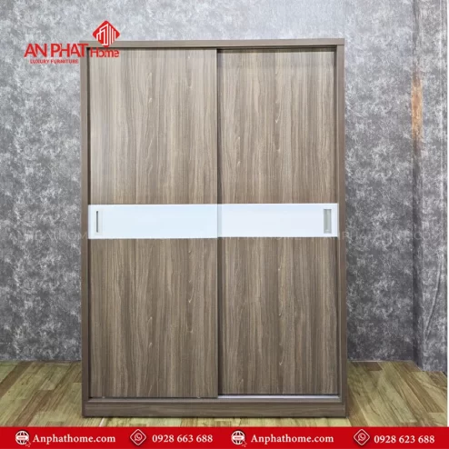 Tủ quần áo cửa lùa gỗ công nghiệp giá tốt TA-684 An Phát Home