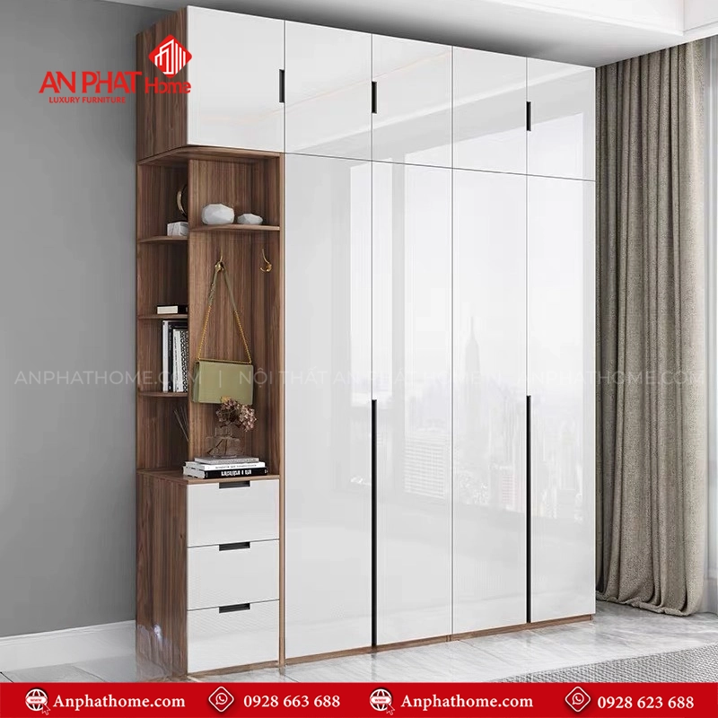 Tủ quần áo đa năng hiện đại TA-656 14 Tủ quần áo kịch trần