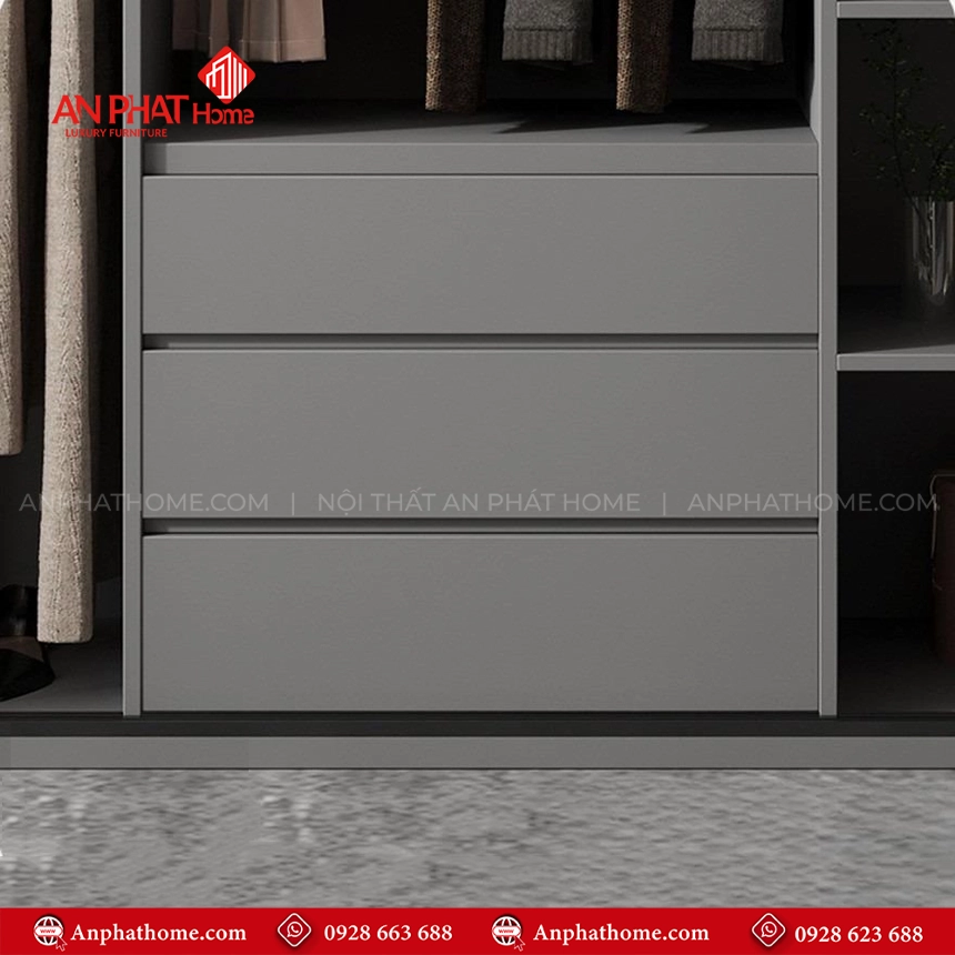 Tủ quần áo đơn giản mà đẹp TA-603 18 Tu quan ao don gian ma dep TA 603 7