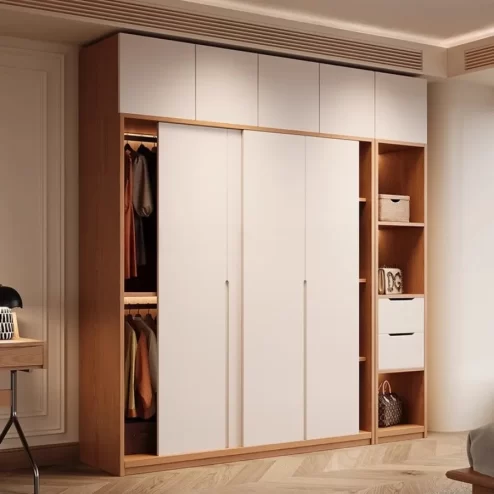 Tủ quần áo gỗ MDF cửa lùa TA-661 An Phát Home