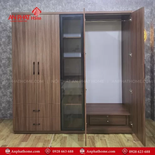 Thiết kế tủ đựng quần áo theo yêu cầu