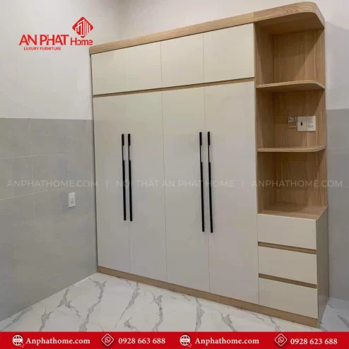 Tu quan ao go cong nghiep cao cap TA 655 11