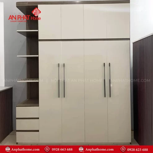 Mẫu tủ quần áo đẹp mà đơn giản