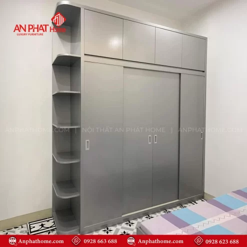 Top tủ đựng quần áo cánh lùa