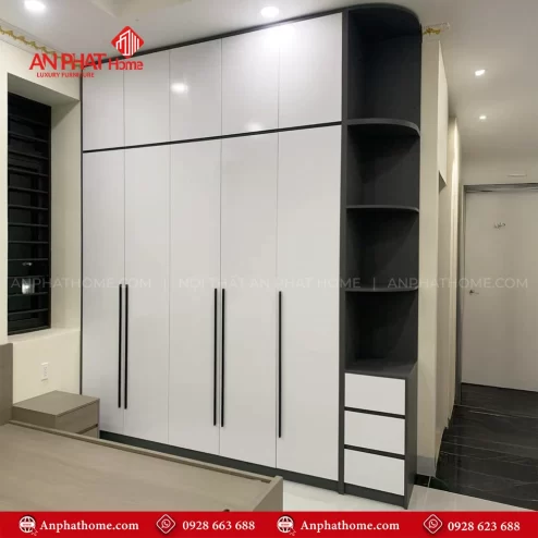 Mẫu tủ quần áo đẹp hiện đại