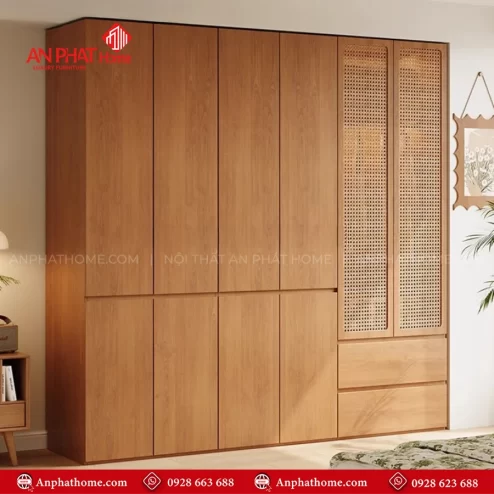 Tủ quần áo gỗ công nghiệp cao cấp TA-659 An Phát Home