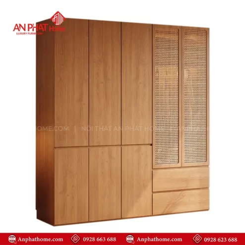 Tủ quần áo cánh mở nhiều mẫu