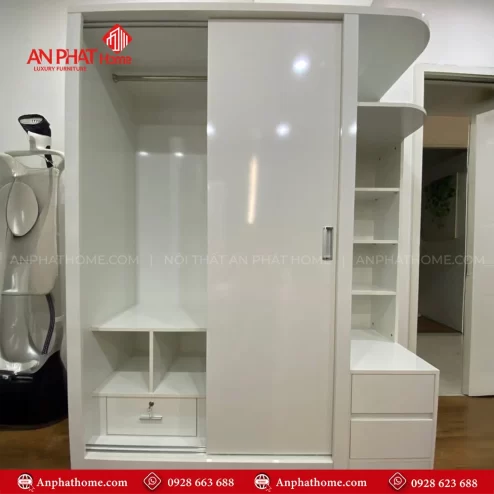 Mẫu tủ quần áo trong phòng ngủ hiện đại