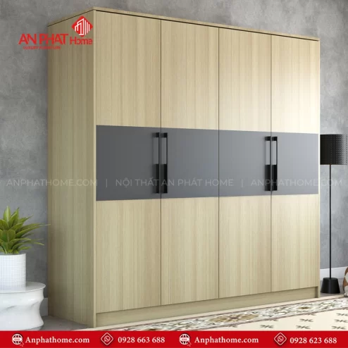 Tủ quần áo gỗ công nghiệp giá tốt TA-697 An Phát Home