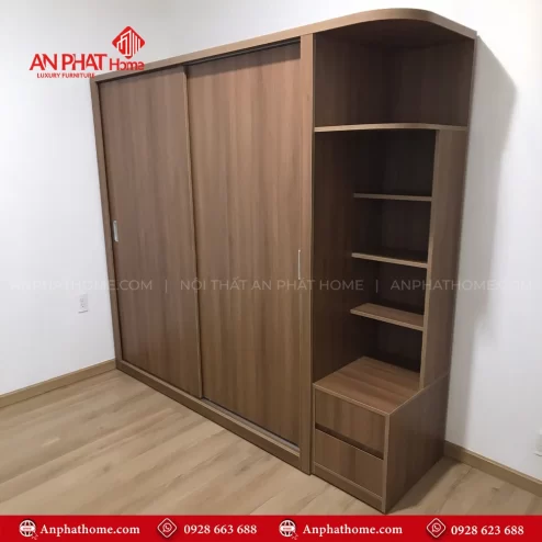 Tủ quần áo hiện đại cửa lùa TA-625 An Phát Home