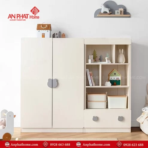 Tủ quần áo hiện đại thiết kế đa năng TA-641 An Phát Home
