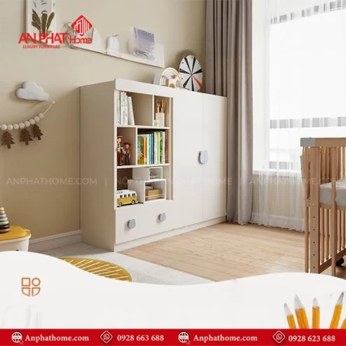 Mẫu tủ đựng quần áo đẹp hiện đại