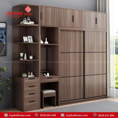 Tủ quần áo kết hợp bàn trang điểm đẹp TA-708 An Phát Home