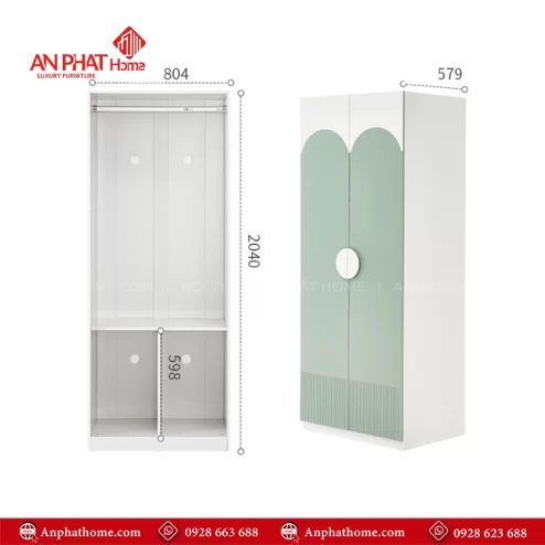 Tủ quần áo trẻ em hiện đại