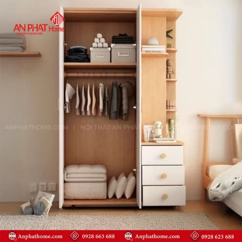 Tủ quần áo cho bé trai và bé gái bắt mắt