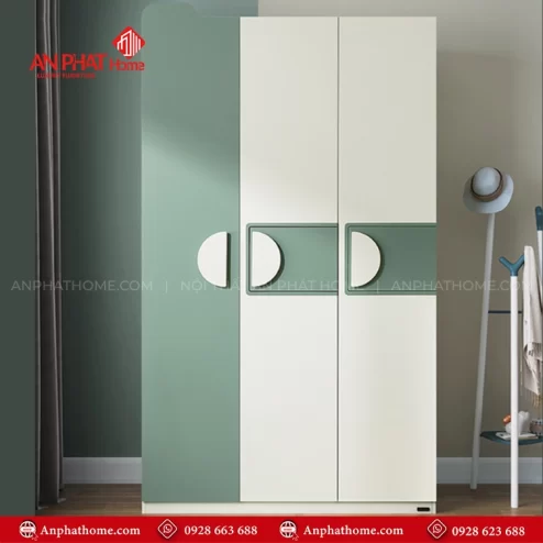 Tủ đựng quần áo trẻ em bằng gỗ