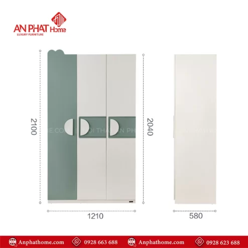 Tủ quần áo trẻ em hiện đại