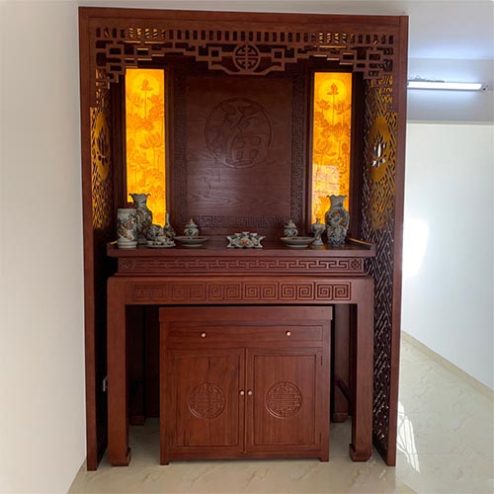 Bàn Thờ Chung Cư Đẹp Hiện Đại BT-2463