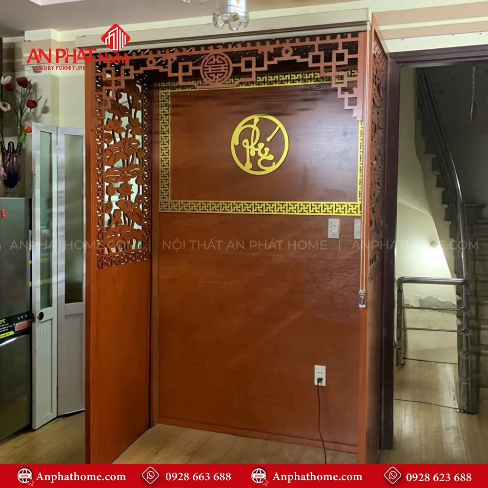 Bàn Thờ Chung Cư Hiện Đại BT-2546 12 Bàn Thờ Chung Cư Hiện Đại BT-2546