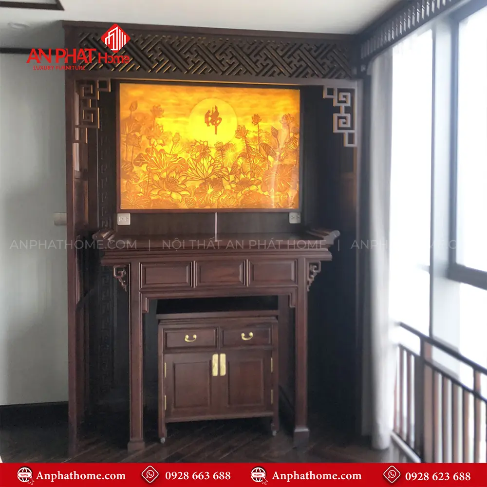 Bàn Thờ Chung Cư Mẫu Thiết Kế BT-2500 9 Bàn Thờ Chung Cư Mẫu Thiết Kế BT-2500