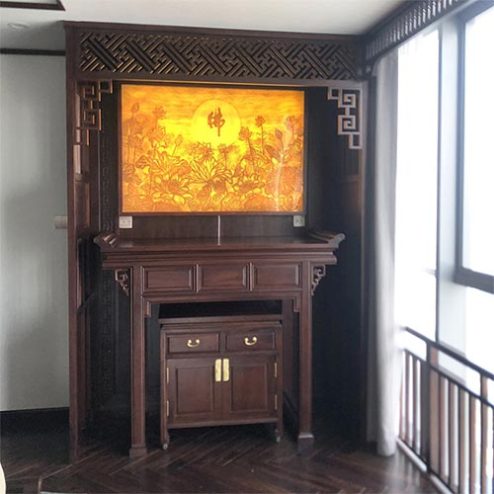 Bàn Thờ Chung Cư Mẫu Thiết Kế BT-2500